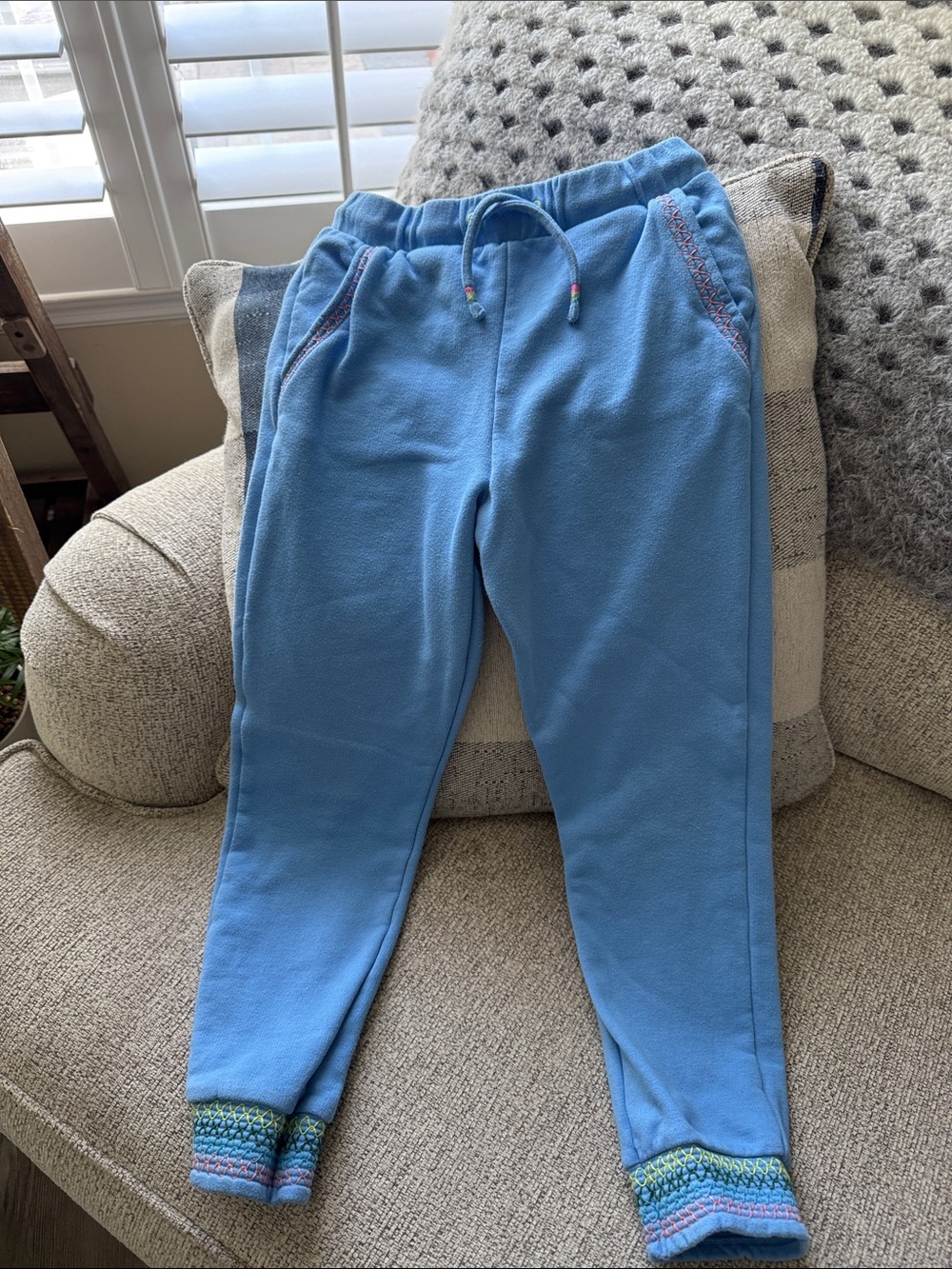 Vineyard Vines Sky Blue Terry Sweatpants